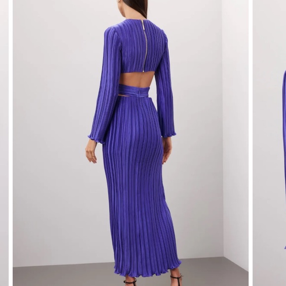 Aiifos Phillipa Gown Dress Purple - Picture 3 of 6